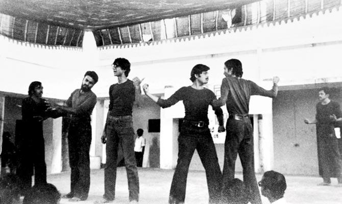 A pic from the book Halla Bol: The Death and Life of Safdar Hashmi