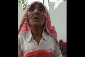 Granny giving speech about Mahatma Gandhi in English surprises internet