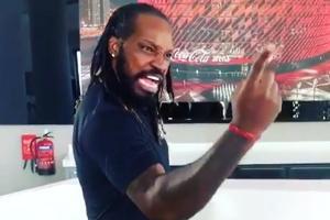 'Confidence mera...' Gayle tries to speak in Hindi and its hilarious