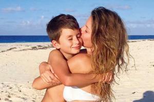 Model Gisele Bundchen's son doesn't want birthday gifts