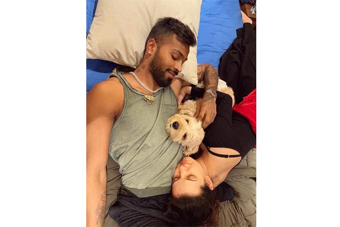 Love is in the air for Natasa Stankovic and Hardik Pandya