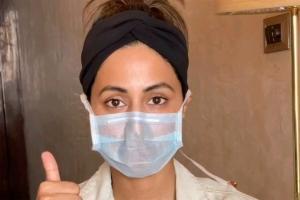 Coronavirus Scare: Hina Khan has something to say to her fans