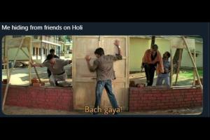 Don't like playing Holi? You will find these memes relatable!