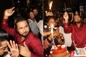 Party hard! Jazzy B, Milind Gaba and Sukhe at Honey Singh's b'day bash