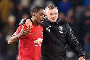 Odion Ighalo powers United to 3-0 win over Wayne Rooney's Derby