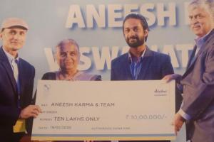 BETiC-IIT B innovator Aneesh Karma wins Aarohan social innovations awa