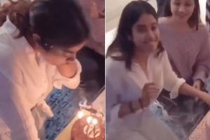 Watch Video: Here's a glimpse into Janhvi Kapoor's 23rd birthday party