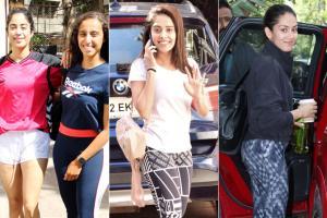 Janhvi, Saif, Mira choose to stay fit in COVID-19 scare; clicked at gym