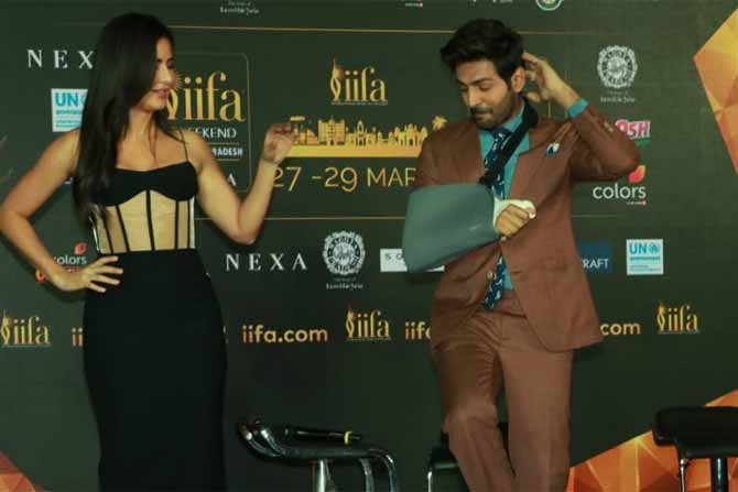 Katrina Kaif and Kartik Aaryan