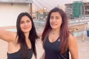 Katrina Kaif continues to work out despite the Coronavirus scare!