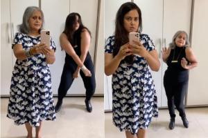 Sameera Reddy's mother-in-law does the 'flip the switch' challenge