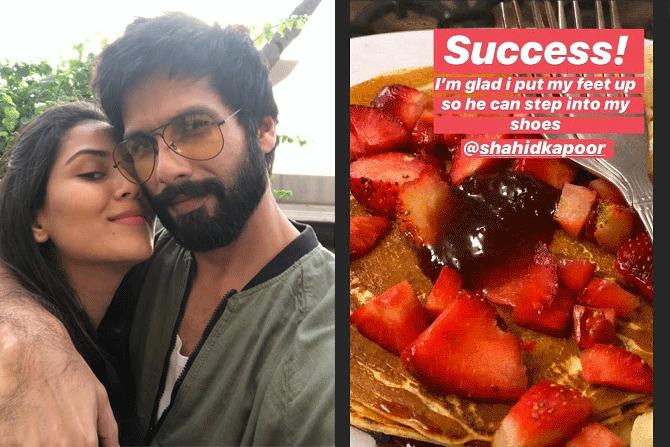 Did you know Shahid Kapoor can make some delicious pancakes?