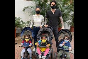 Sunny Leone on COVID-19 outbreak: Sad my kids have to live like this