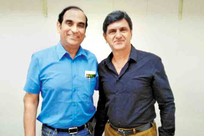 Writer Shirish Nadkarni with Padukone