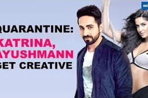Katrina Kaif, Ayushmann Khuranna get creative while on quarantine