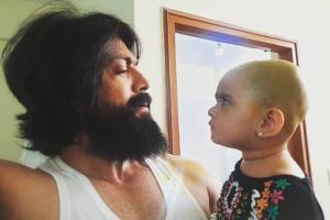 KGF actor Yash reveals why baby Ayra looks mad at him in this photo!