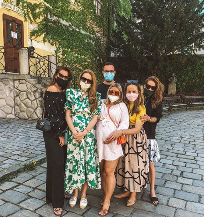 Dominika Cibulkova shared this photo after she enjoyed a lovely day's outing with her girl gang.