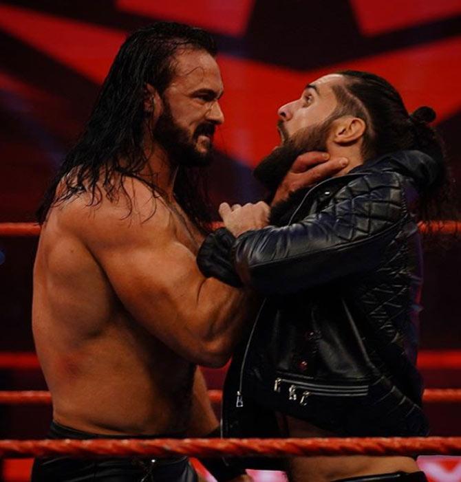 WWE champion Drew McIntyre faced Buddy Murphy in the main event on Raw and picked up a win before he was blindsided by Seth Rollins.