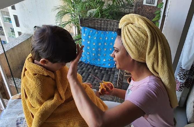 Shweta Tiwari also channelled her inner 