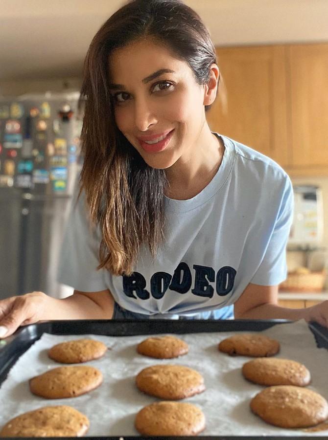 Here's another Sophie special dish - delicious cookies. Sharing the picture, she wrote, 