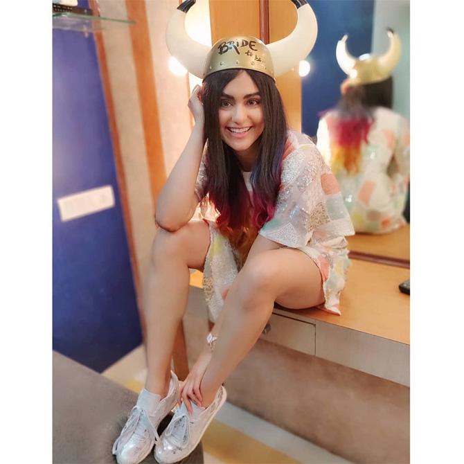 Interestingly, the pet lover has a stuffed toy cat, whom she calls Radha. She has created an Instagram page of her stuffed cat 'Adah Ki Radha' which already has over 36,000 followers. Her toy cat made a debut on-screen with short film Tindey, directed by Seemaa Desai. Adah leaves no bounds to share pictures and videos of her toy. She, surely, has a different perspective to look at things, we must say!