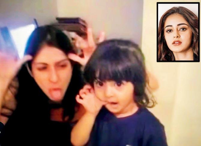 Ananya Panday posted a throwback goofy video with mother Bhavna and if anyone wondered where her craziness comes from, it's from her mom.