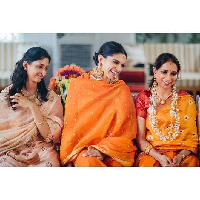 Deepika Padukone posted this adorable picture with her mother and sister, and wrote alongside, 