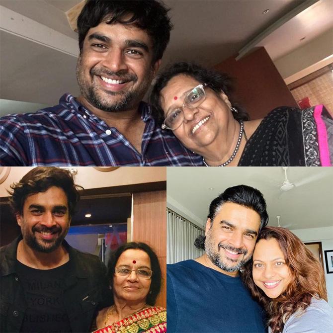 R. Madhavan shared a collage of his mother, wife and wrote alongside: 