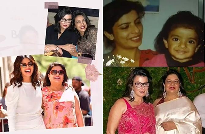 Priyanka Chopra created a video for her mother Madhu Chopra and mother-in-law Denise Jonas. She wrote alongside, 