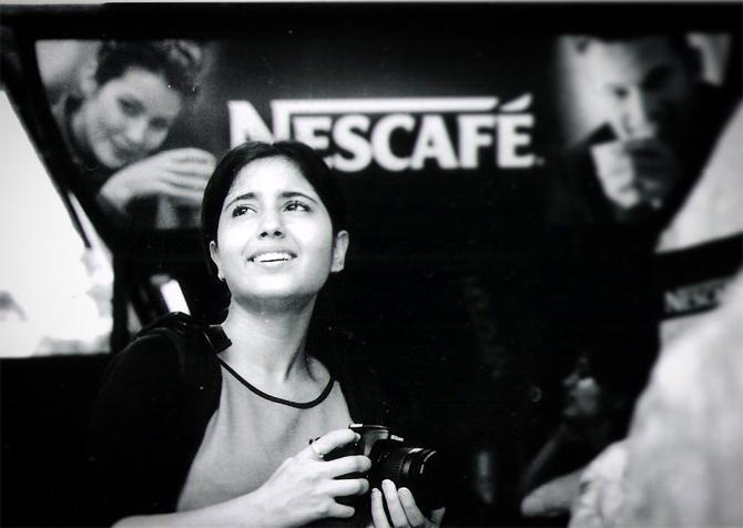 In one of her quaratine posts, she shared a throwback photo back from her teens. 