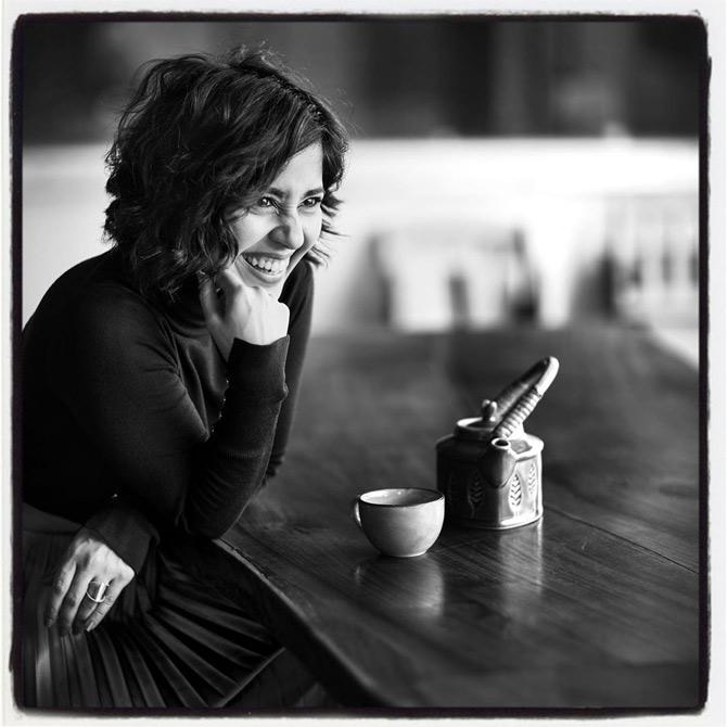 The actress also shared a philosophical post, 