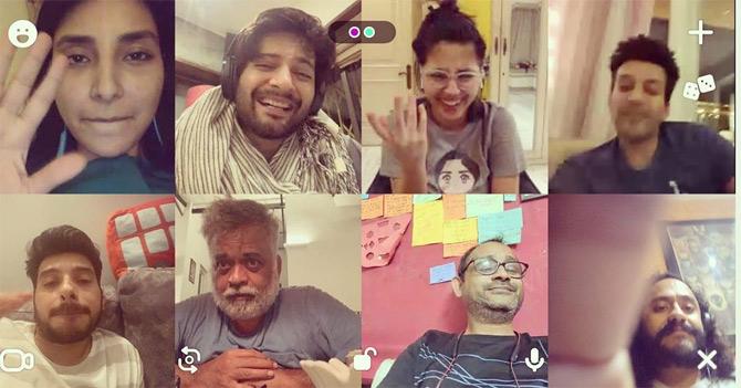 As the world awaits Mirzapur Season 2's release, the team also had a video call for some quarantine fun. 