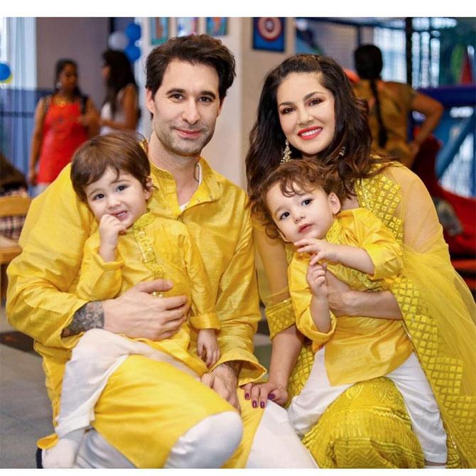 Super mom Sunny Leone's cutest moments with her three kids - Nisha, Noah  and Asher