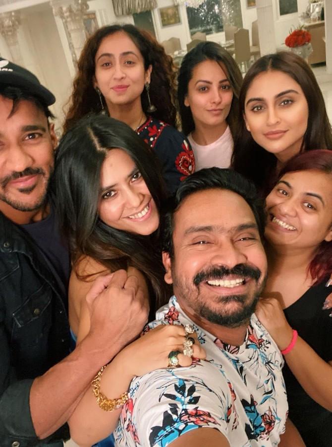 What's life without friends? Krystle is surely missing her gang. Sharing a picture of her friends Ekta Kapoor, Rohit Reddy, Mushtaq Sheikh, Ruchikaa Kapoor and Anita Hassanandani, she wrote, 