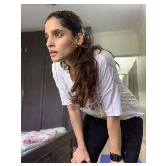 Speaking about her work out, the actress has been sharing some inspiring posts on social media. She wrote, 