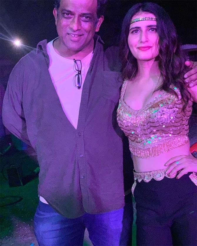 On May 8, Fatima Sana Shaikh shared a series of photo with Anurag Basu to wish the filmmaker on his birthday and wrote, 