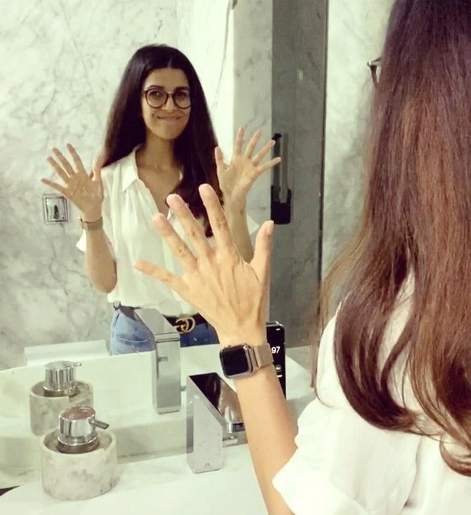 Nimrat Kaur has been keeping herself busy amid the lockdown imposed by the government to curb the COVID-19 pandemic. She has been active on her Instagram sharing posts about her show Homeland, doing yoga among other things. She shared this video of her taking up the #SafehandsChallenge and wrote, 