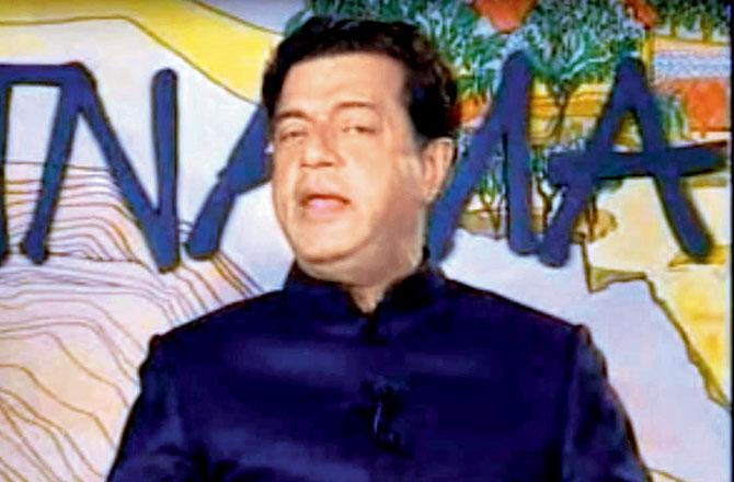 The multi-faceted author and playwright hosted a weekly science programme on state-run Doordarshan titled 