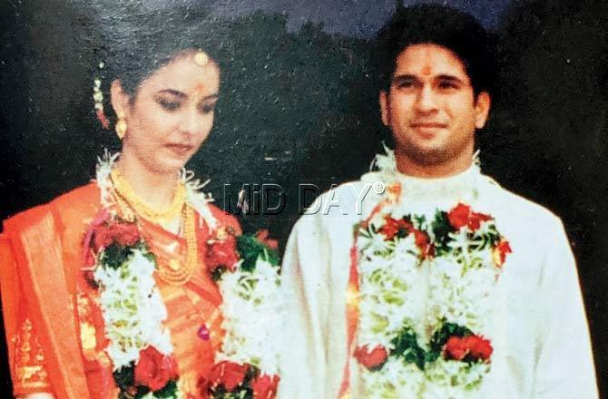 Sachin Tendulkar got married to Anjali on May 25, 1995. Sachin and Anjali's was a grand wedding reception, but there were no excesses for it to even border on over the top.