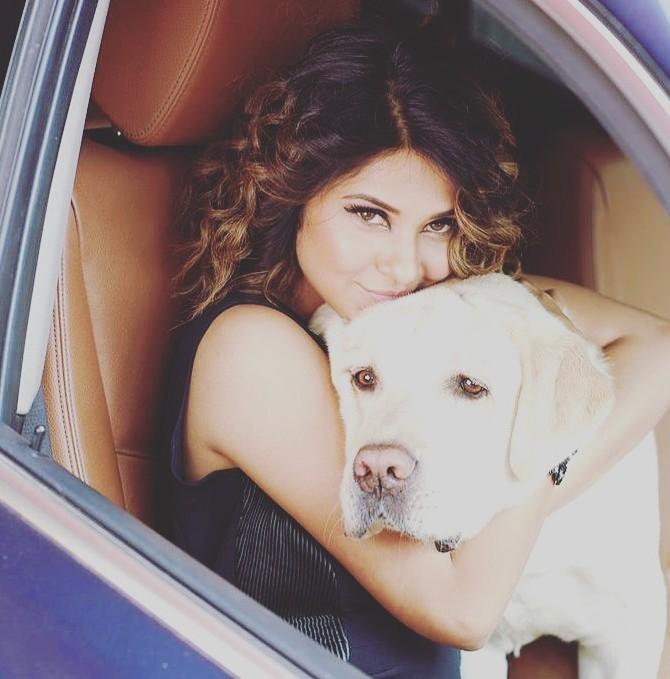 Lockdown has given Jennifer a perfect opportunity to be with her closed ones and best buddies again! Here's a picture with her pet dog, which the Beyhadh actress calls 