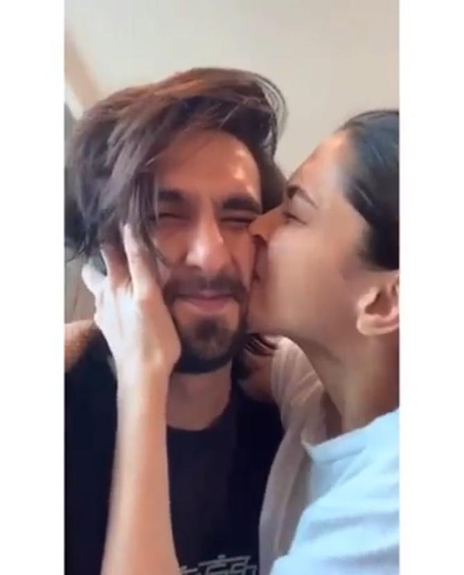 Deepika Padukone has been having the best time at home with husband Ranveer Singh, and this photo is proof of that! Sharing this picture on Instagram, Dippy wrote, 