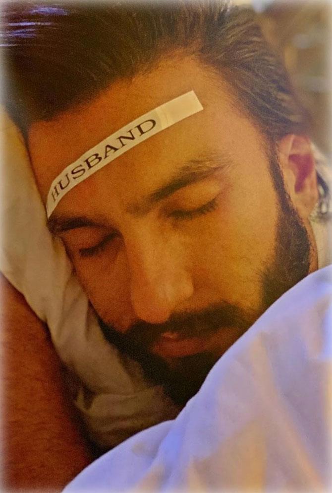 And while Deepika Padukone decided to be as productive and organised as Marie Kondo, she probably took it too far! Labelling her husband as, well, 'husband', Dippy captioned this photo as, 