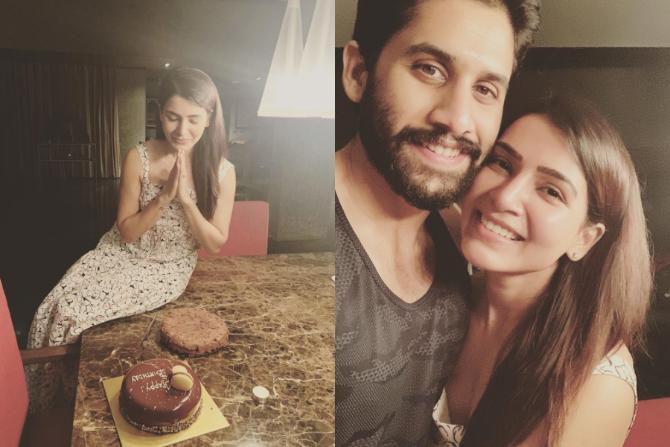 Samantha Akkineni: South star Samantha Akkineni's birthday on April 28 was made special by husband Naga Chaityana who baked a cake for her. The actress shared pictures of the birthday celebrations and prayed for herself and her family. 