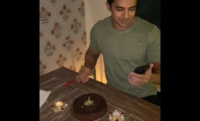 Saqib Saleem: Saqib Saleem turned 32 on April 9. Sister Huma Qureshi made it special for him at home. 
