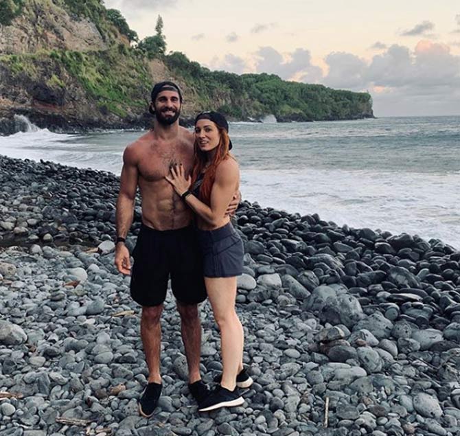 In August 2019, Seth Rollins and Becky Lynch revealed that they got engaged.