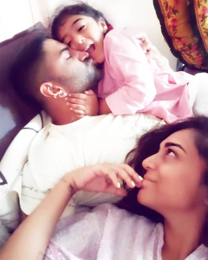 On the occasion of Mother's Day, Shveta Salve posed with her family and wrote, 