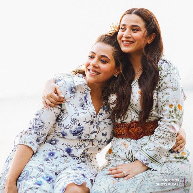 Wishing her on-screen mom from Four More Shots Please!, she posted, 
