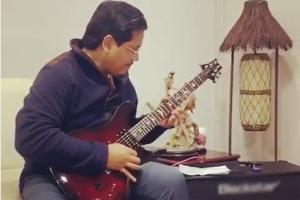 Meghalaya CM shows his skills, plays beautiful track on electric guitar