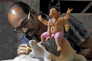 No time for large sarvajanik murti for Ganesh Chaturthi