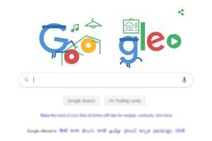Google Doodle urged people to play musical game at home amid lockdown